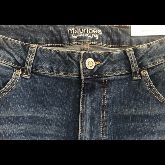 Maurices High Rise Curvy Slim Boot Jean 20W Casual Stretch 42X31 NEW! - Picture 4 of 8